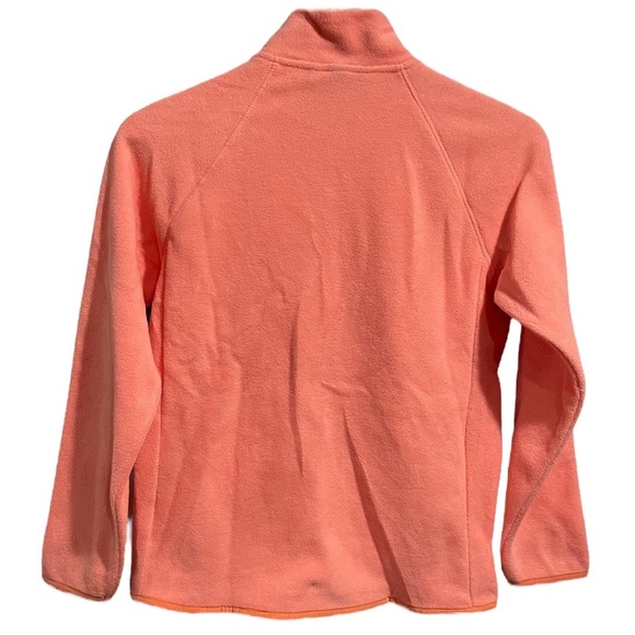 157 FUNK Girls Peach Pink Fleece Jacket Large - Picture 5 of 9